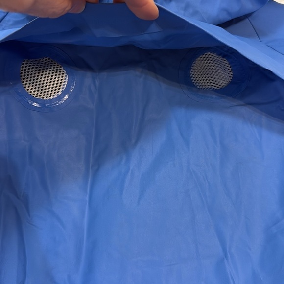 Ozark Trail Hooded Rain Suit 2pc Jacket & Pants Women’s Large Blue 100% PVC - Picture 4 of 10